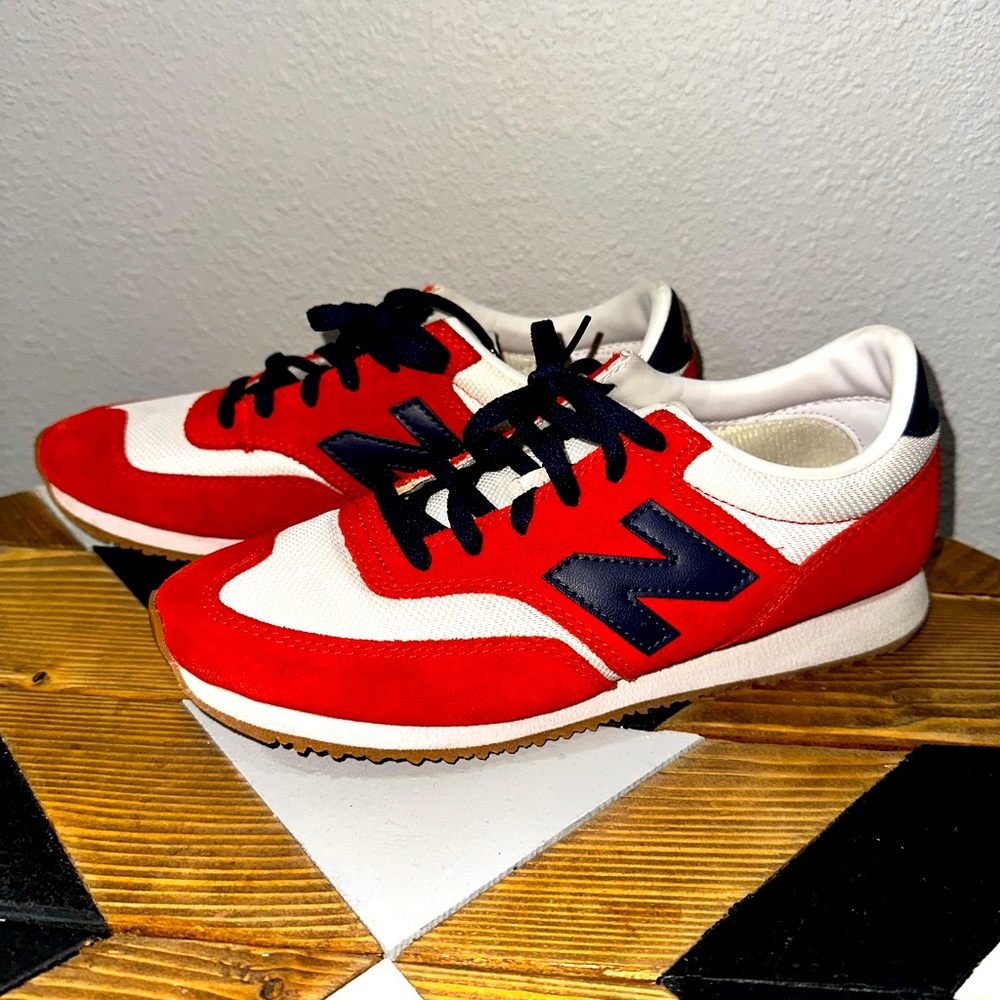 New Balance 620 Classics Red White Navy Blue